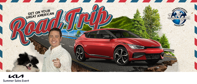 Get on your Great American Road Trip at the Kia Summer Sales Event