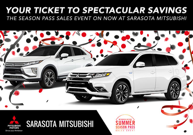 The Season Pass Sales Event On Now At Sarasota Mitsubishi