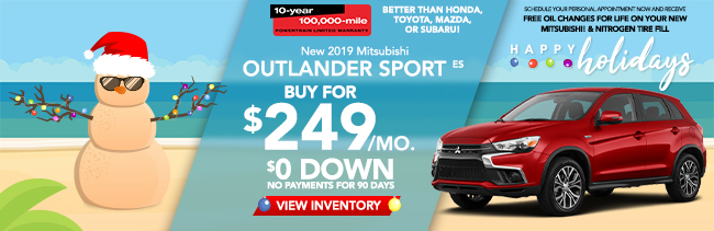 2019 Mitsubishi Outlander Sport ES