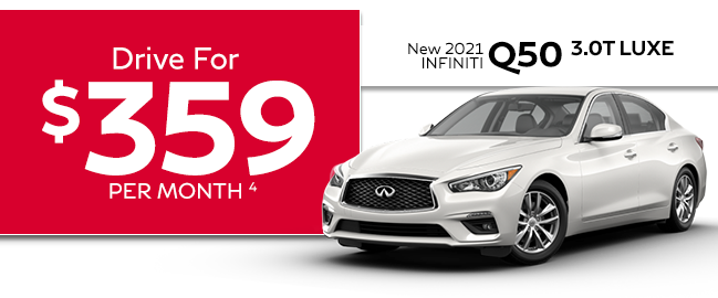 INFINITI Q50 3.0t LUXE RWD