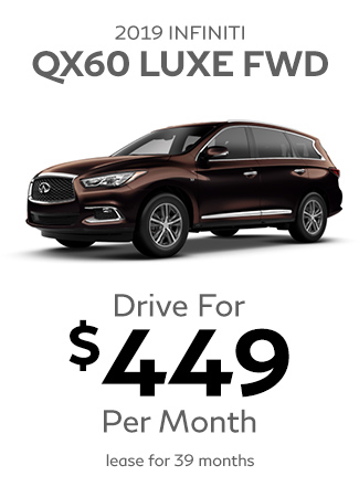 New 2019 INFINITI QX60 LUXE FWD