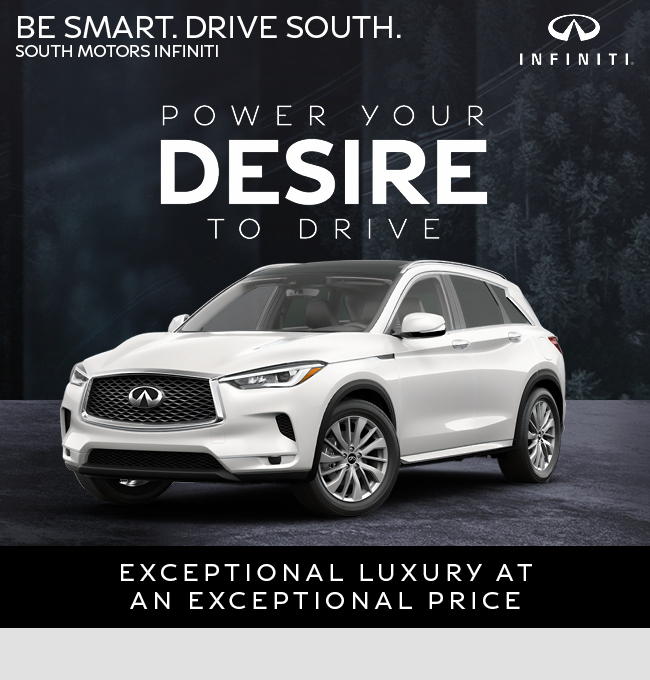 Power your desire to drive a new Infiniti