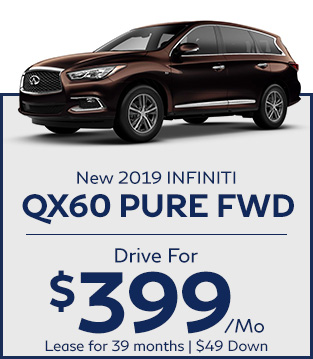 New 2019 INFINITI
QX60 PURE FWD