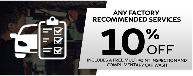 10% off Recommended Services
