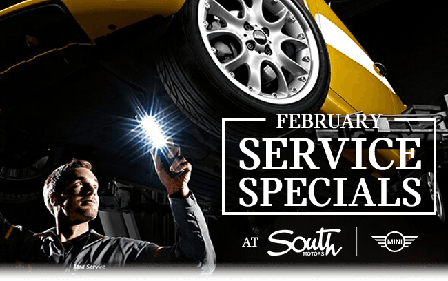 Service Specials At South Motors Mini