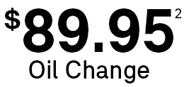 $89.95 Oil Change