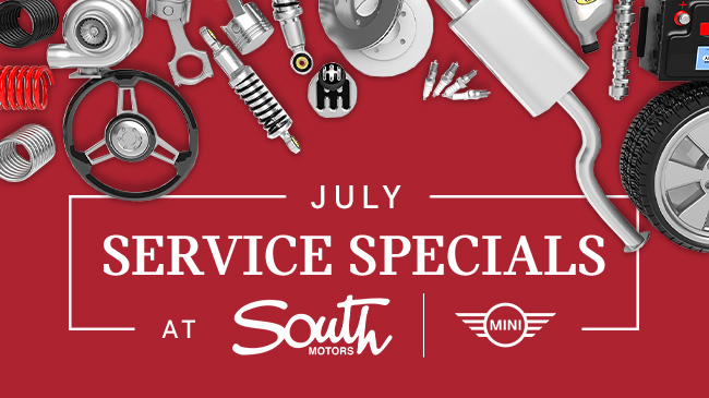 June Service Specials At South Motors Mini