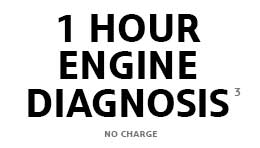 1 hour Engine Diagnosis