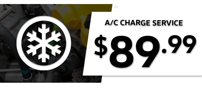 A/C charge service