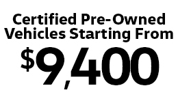 Starting From $9,400