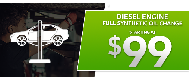 Diesel Engine - Full Synthetic Oil Change