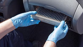 A/C refresh with cabin air filter replacement