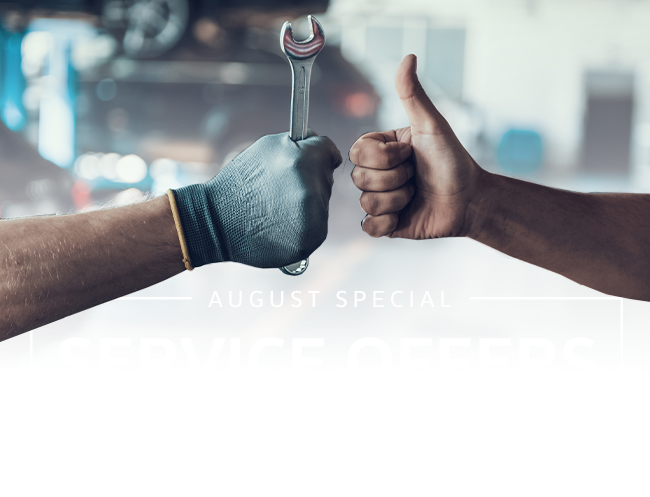 August Service Specials