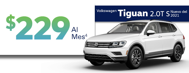 New 2021 Volkswagen Tiguan S