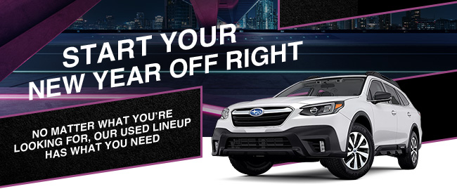 start your year off right no matter what you're looking for, our used lineup has what you need