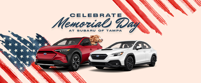 Celebrate Memorial Day at Subaru of Tampa