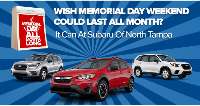 Promotional Offers from Subaru of North Tampa, Tampa Florida