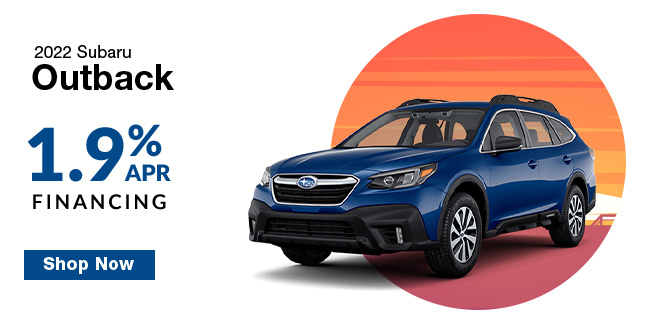 Special offer on 2022 Subaru Outback