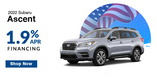 Special offer on 2022 Subaru Ascent