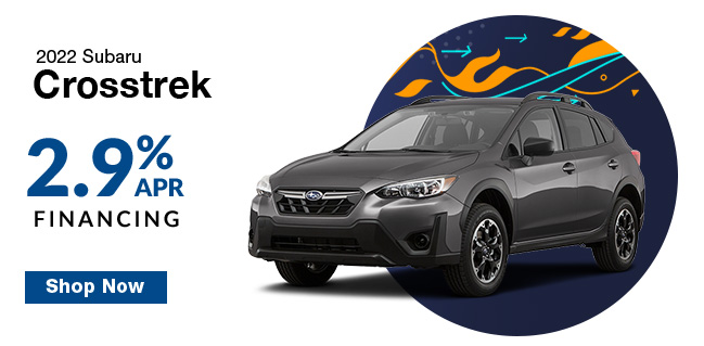 Special offer on 2022 Subaru Crosstrek