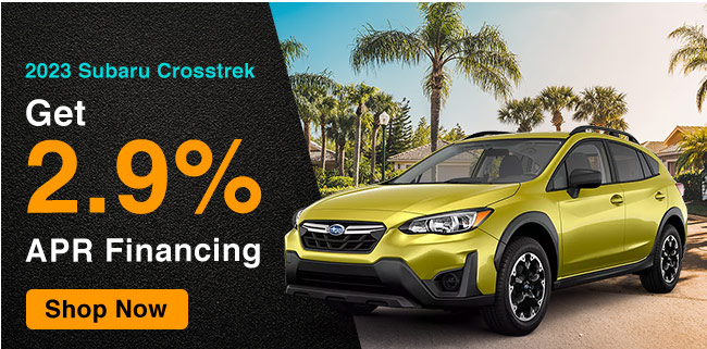 Special offer on 2022 Subaru Crosstrek