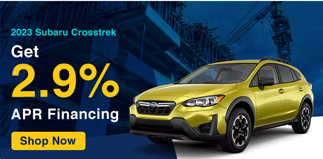 Special offer on 2022 Subaru Crosstrek