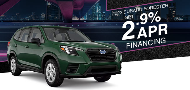 Special offer on Subaru Forester 2.9 APR