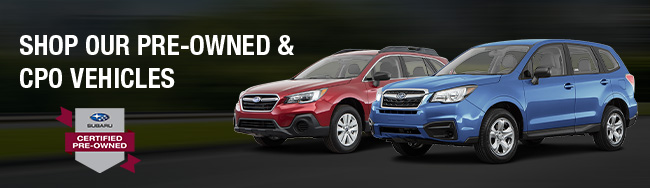 Shop our pre-owned & CPO vehicles, Subaru Certified