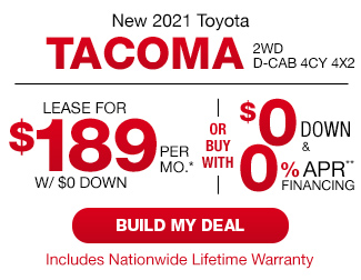 New 2021 Toyota Tacoma