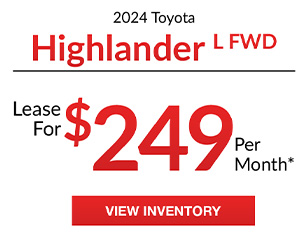 Toyota Highlander offer