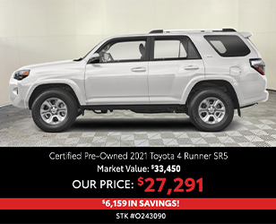 Toyota 4Runner offer