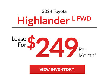 Toyota Highlander offer