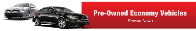 Get Pre-Owned Economy Vehicles