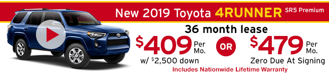 New 2019 Toyota 4Runner SR5 Premium