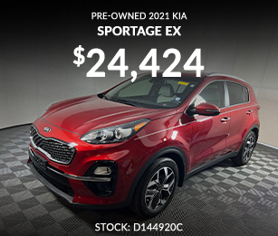 preowned Kia Sportage for sale