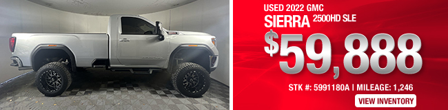 Used 2022 GMC Sierra 2500HD SLE