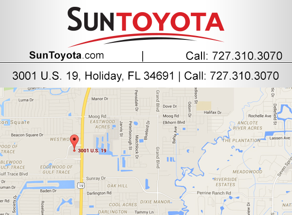 Sun Toyota Map