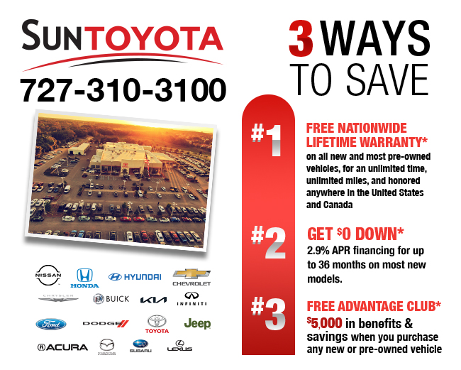 3 ways to save from sun toyota