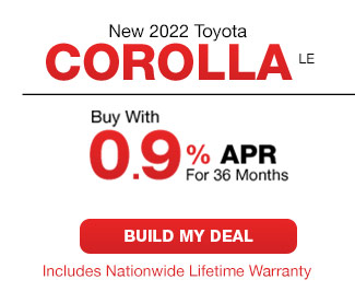 New 2022 Toyota Corolla LE