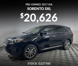 pre-owned 2017 KIA Sorento SXL