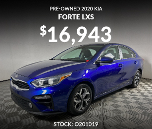 pre-owned 2020 KIA Forte LXS