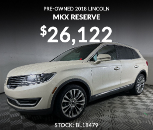 pre-owned 2018 Lincoln MKX Reserve