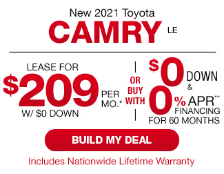 New 2021 Toyota Camry