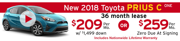 New 2017 Toyota Prius C