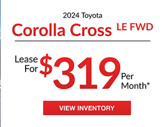 Toyota Corolla Cross offer