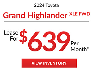 Grand Highlander XLE FWD offer