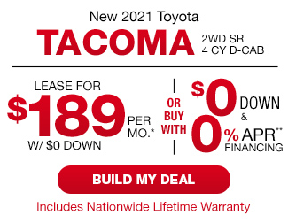 New 2021 Toyota Tacoma