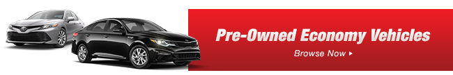 Get Pre-Owned Economy Vehicles