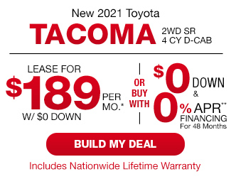 New 2021 Toyota Tacoma