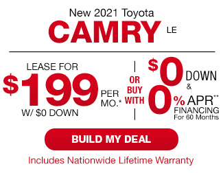 New 2021 Toyota Camry